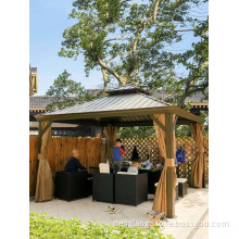 Galvanized gazebo with sides Luxury for Outdoor Patio